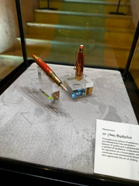 Meisterstuck pens.
